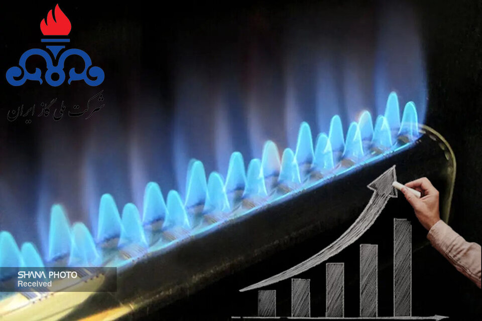 مصرف ۶۵۹ میلیون مترمکعب گاز در بخش خانگی