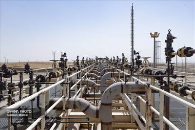 برداشت روزانه ۲۴۰ میلیون مترمکعب گاز در نفت مناطق مرکزی