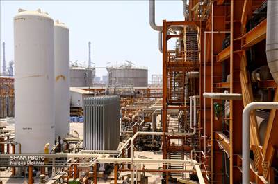 افزایش ۵۶۰ میلیون مترمکعبی تولید گاز شیرین در پارس جنوبی